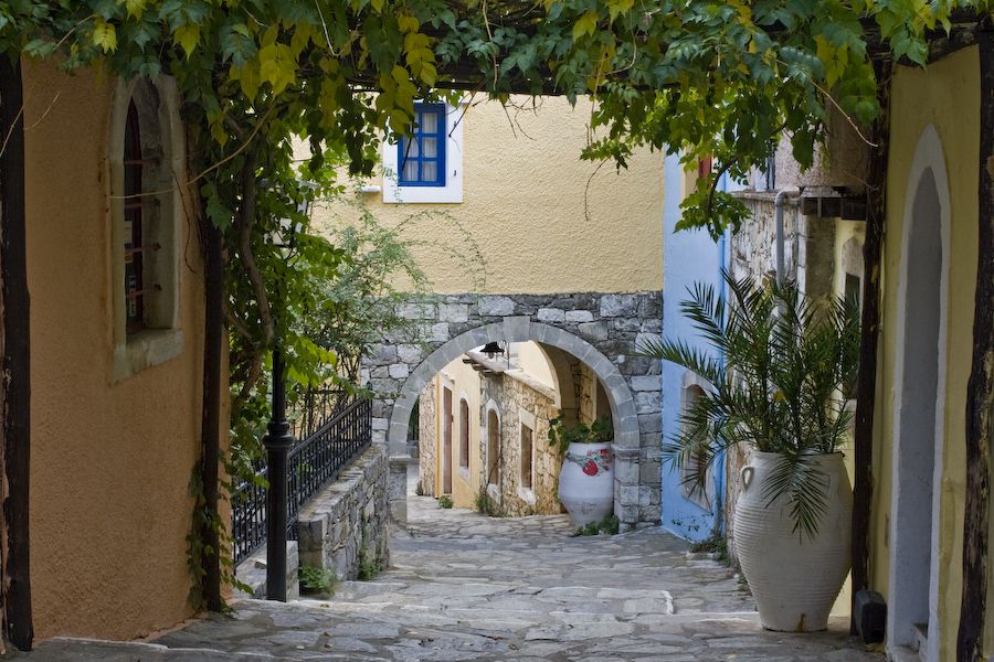 Gasse in Arolithos