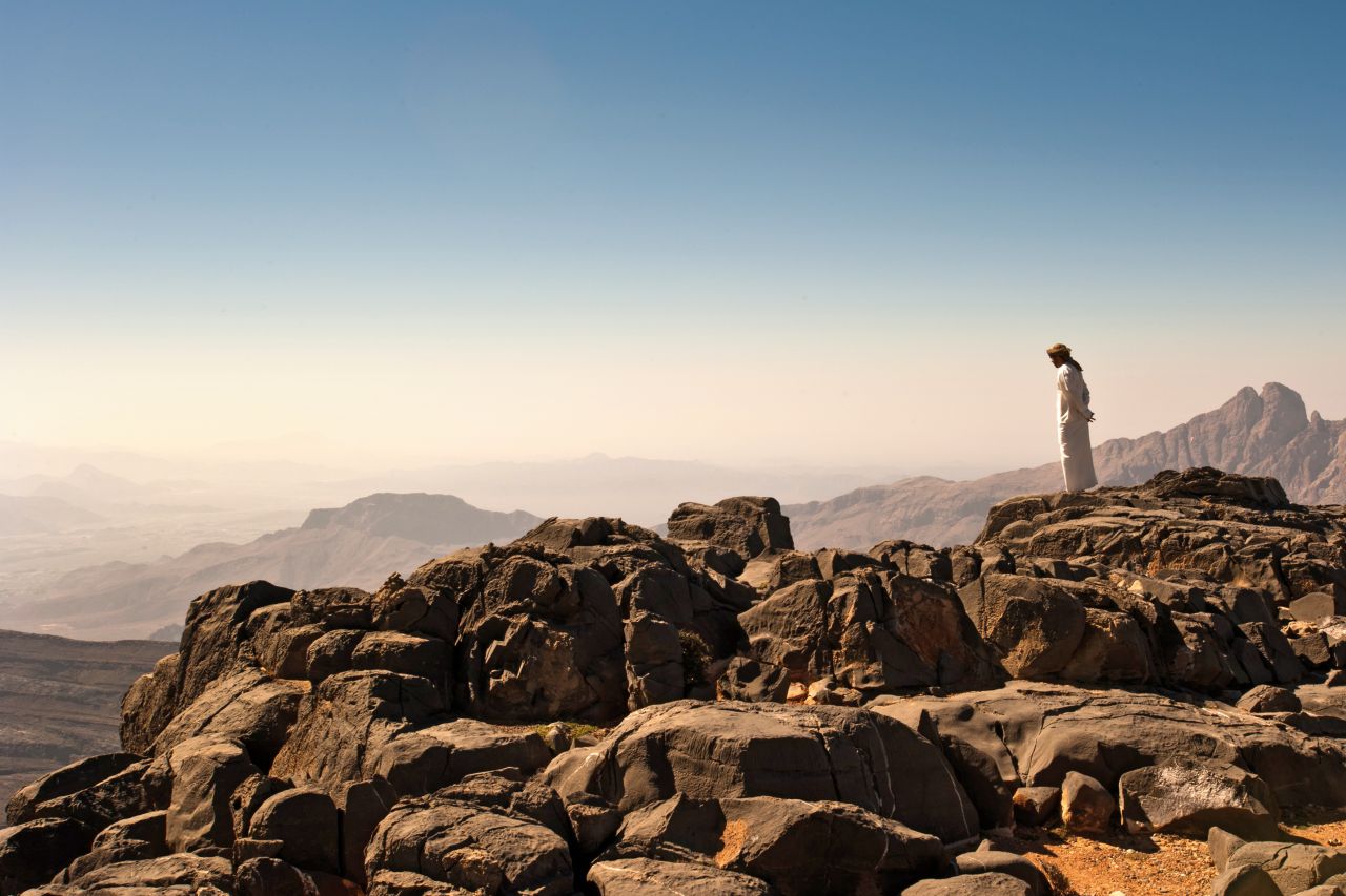 Gebirgslandschaft Jebel Shams Oman