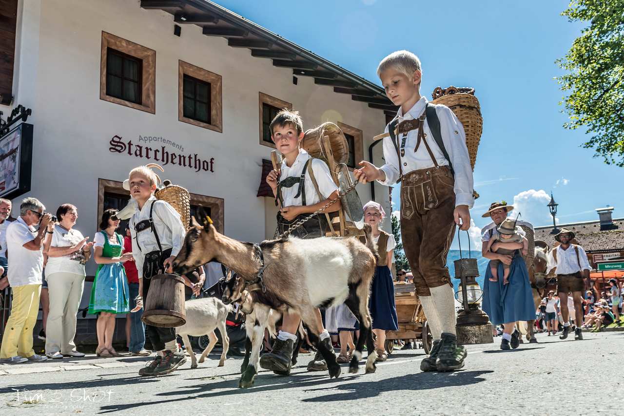 Jugend beim Wildschönau Talfest