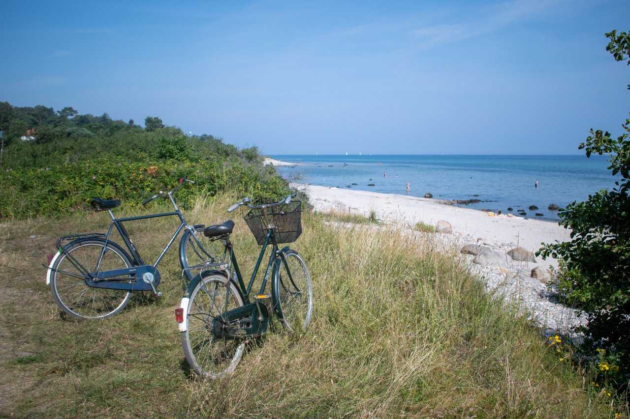 Mit dem Fahrrad an den Strand in Nordjütland