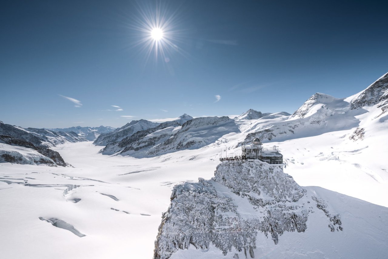 Jungfraubahn Bahnhof Jungfraujoch