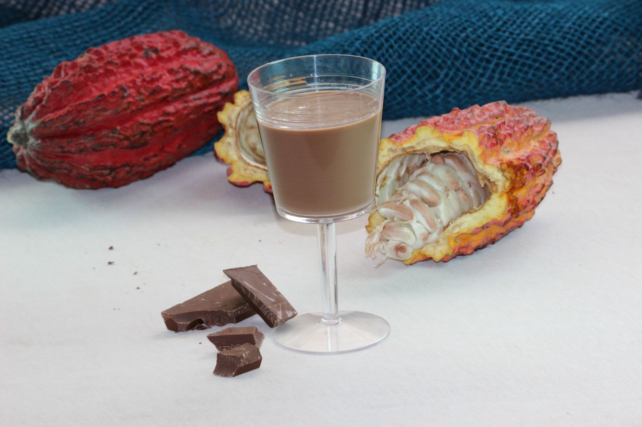 Kakao-Milch aus Ecuador