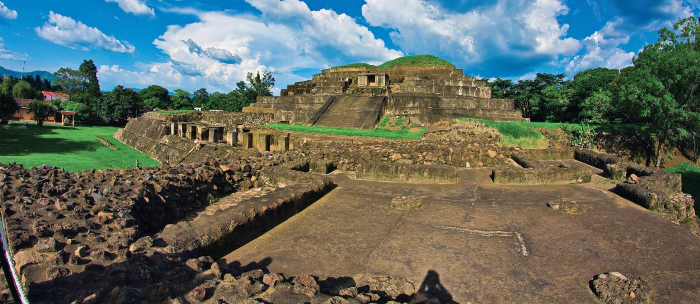 Maya Ruinen Tazumal