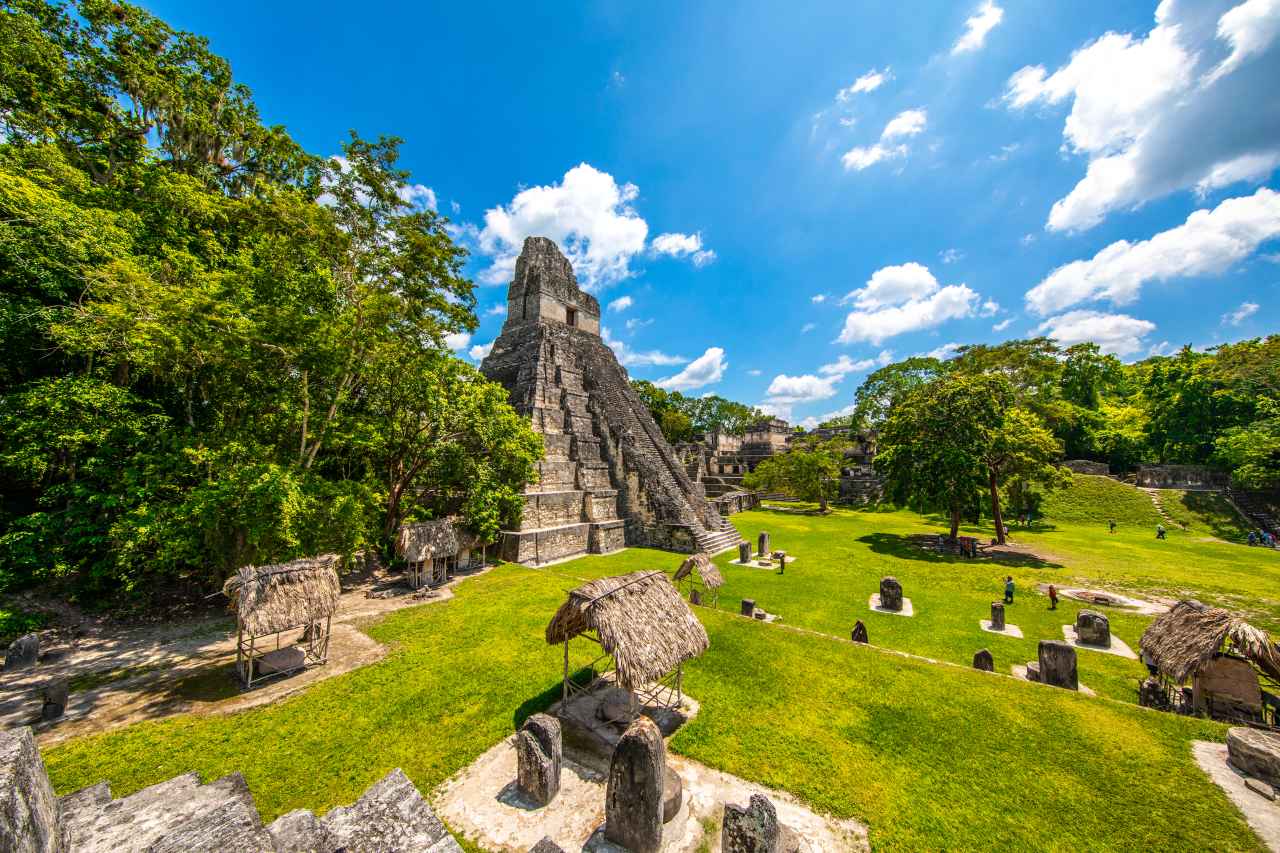 Maya Stätte Tikal Gutalemala