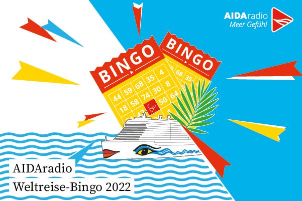 AIDAradio Bingo Weltreise AIDAsol 2023
