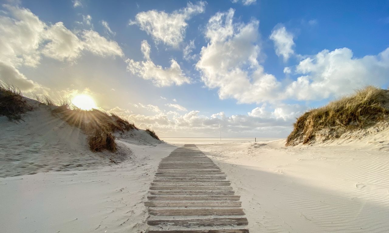 Dünendurchbruch auf Borkum