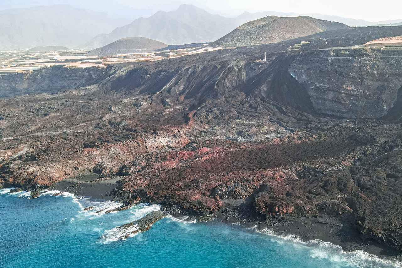 Küstenlandschaft La Palma nach Vulkanausbruch