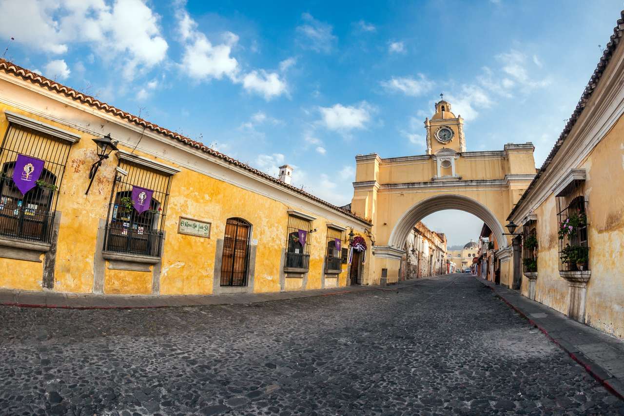 Santa Catalina Bogen in La Antigua