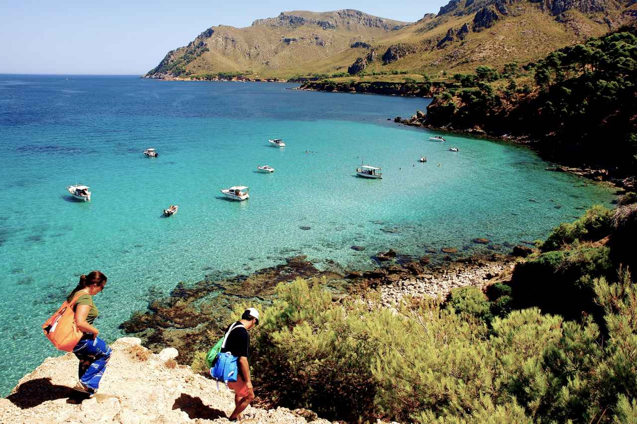 Wanderweg Nordküste Mallorca bei Alcudia