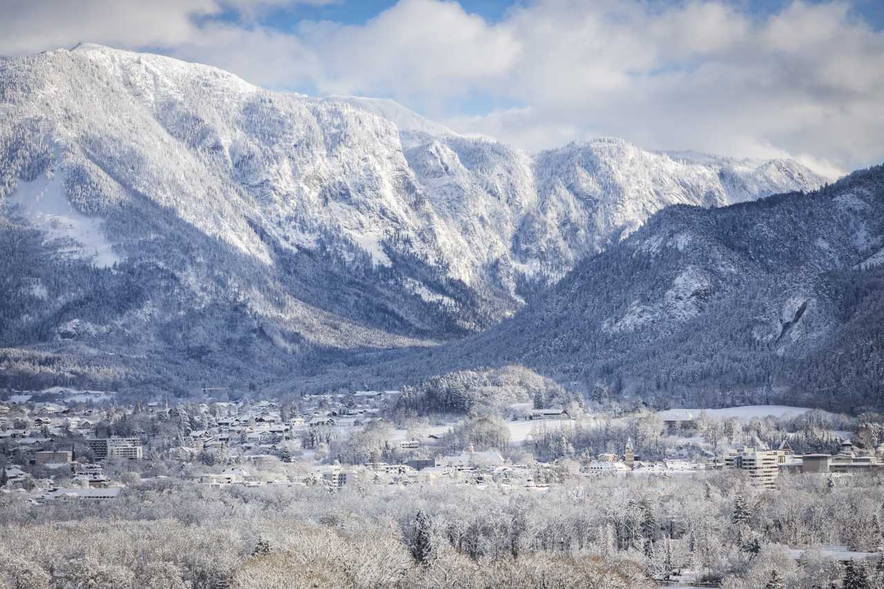 Schneelandschaft Bad Reichenhall