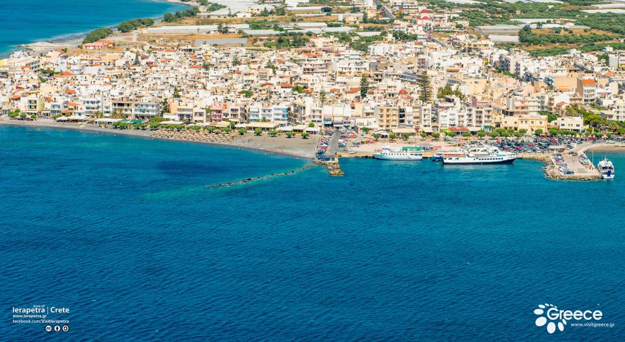 Ierapetra Hafen Strand Altstadt