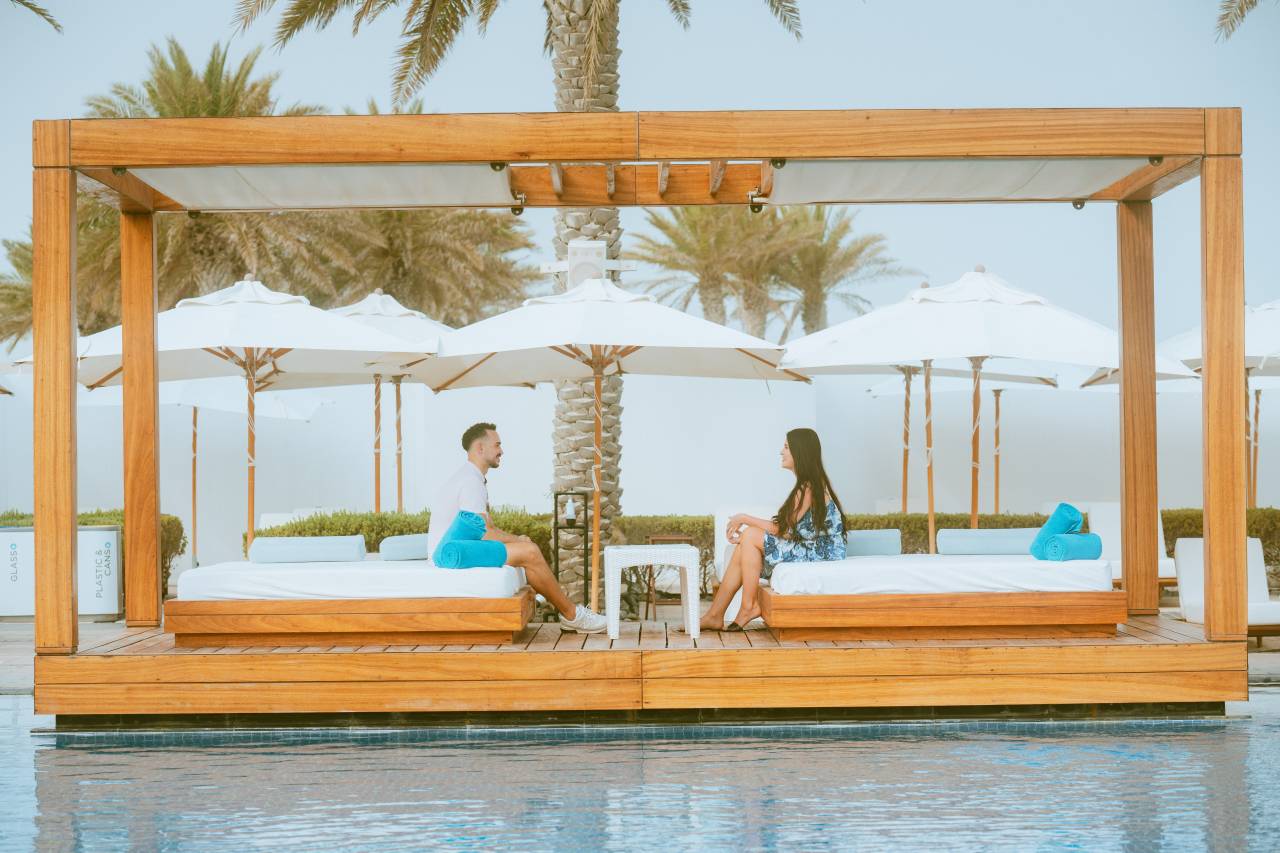 Pool Cabana Abu Dhabi Saadiyat Beach Club