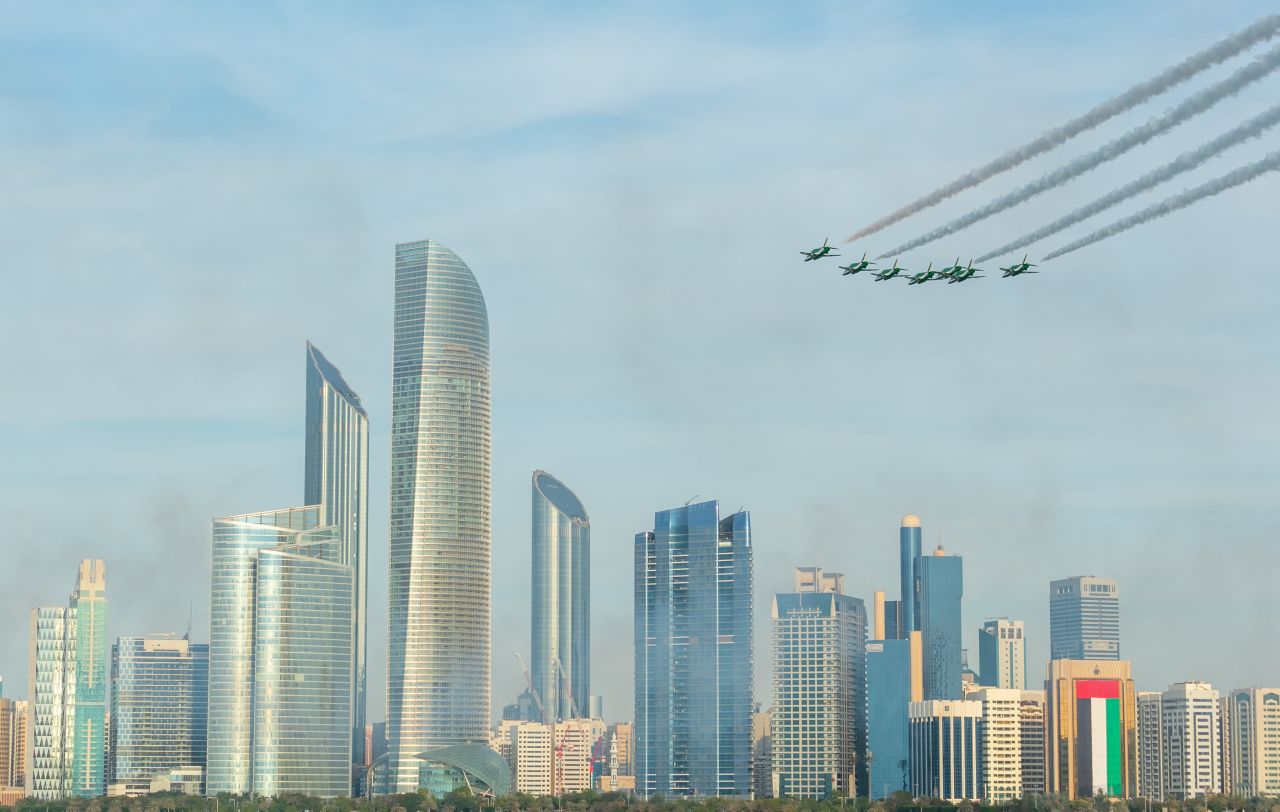 Skyline von Abu Dhabi