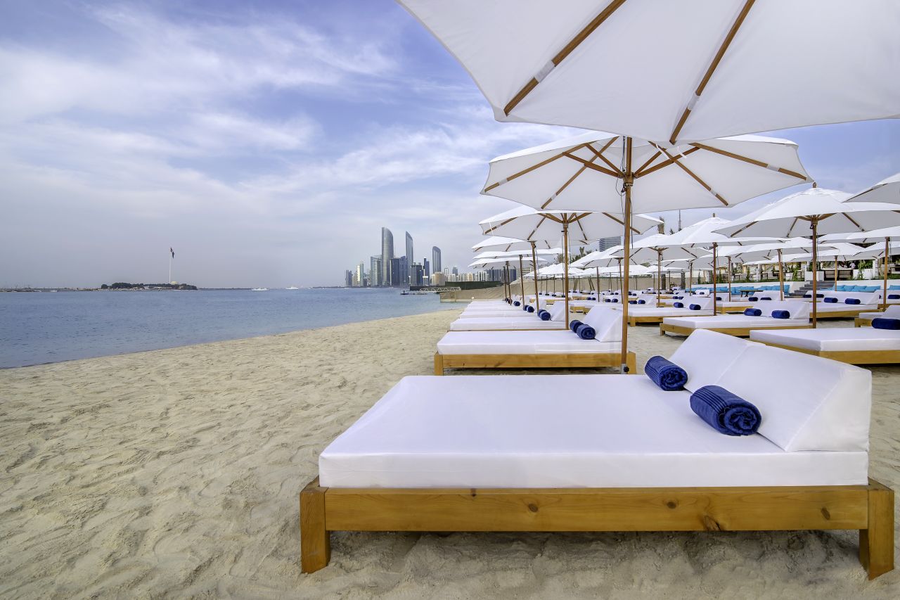 VIP Cabanas Cove Beach Club Abu Dhabi