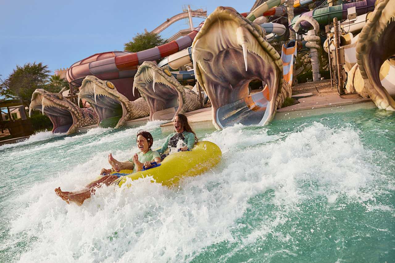 Yas Waterworld Schlangenrutsche