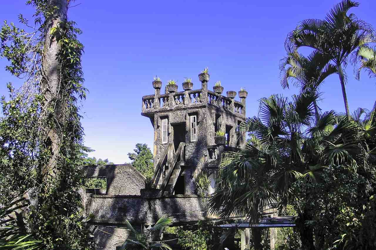 Burg im Paronella Park Queensland