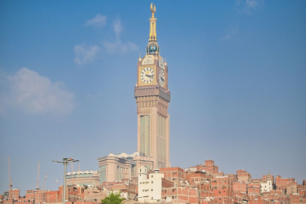 Größter Uhrenturm der Welt Mekka