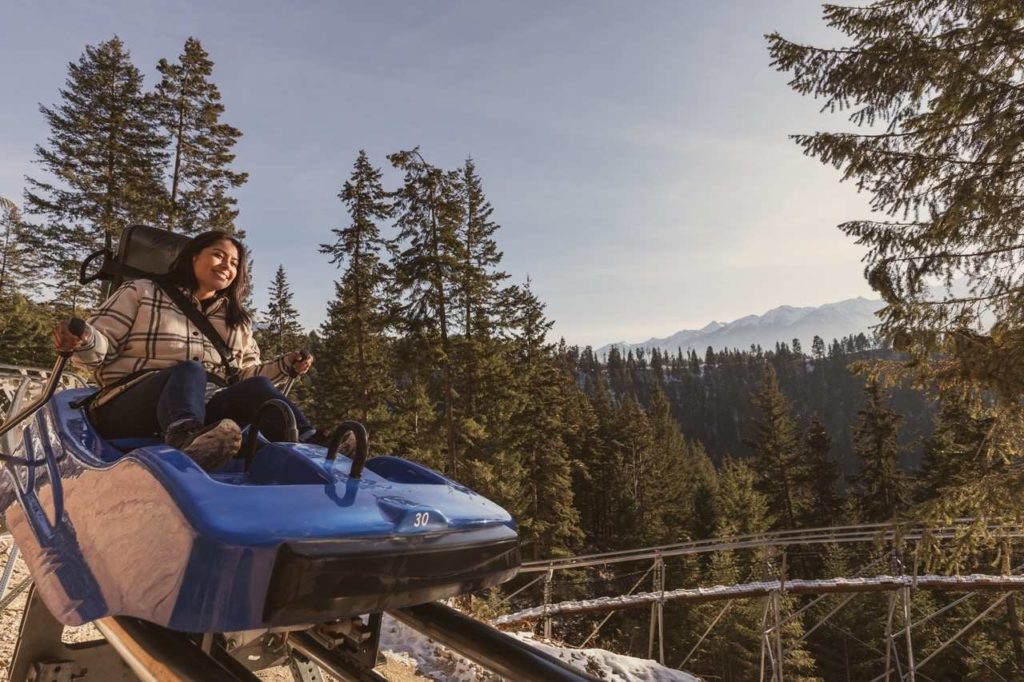 Längste Sommerrodelbahn in Kanada