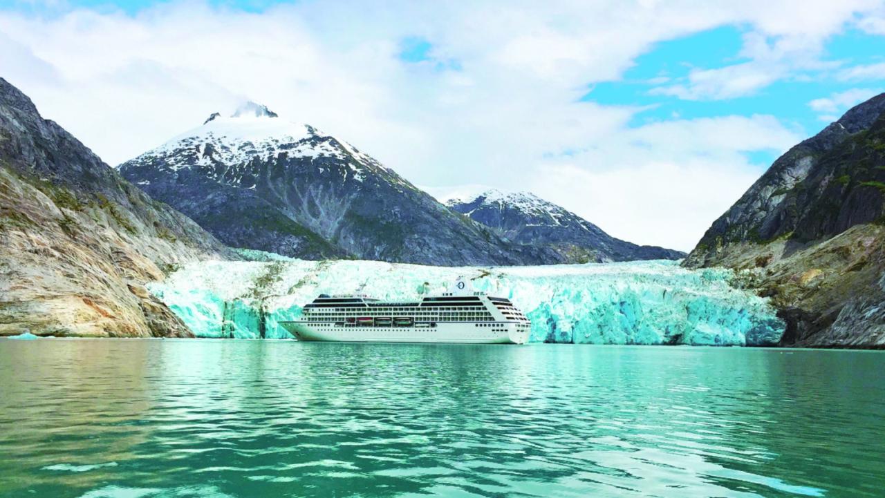 Regatta Oceania Cruises Alaska Gletscher