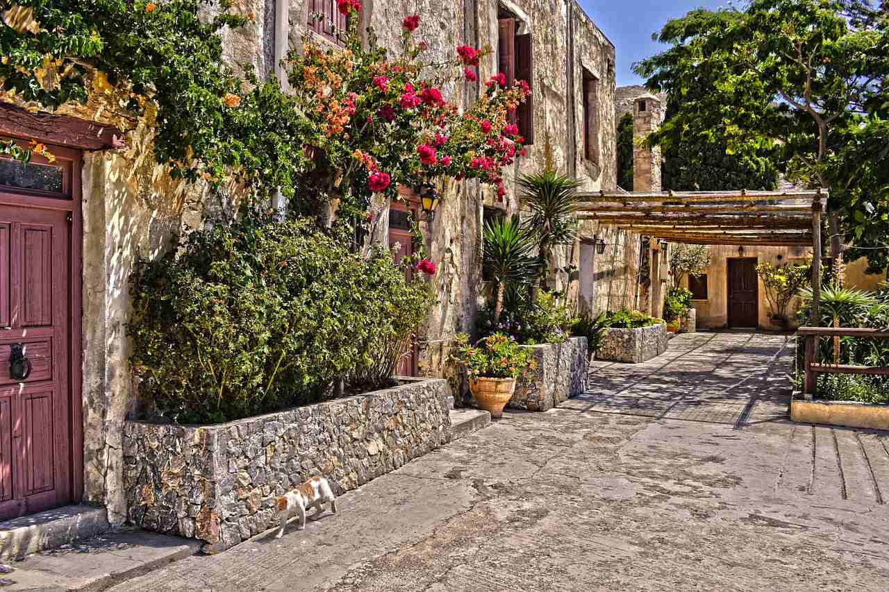 Kloster Preveli Garten