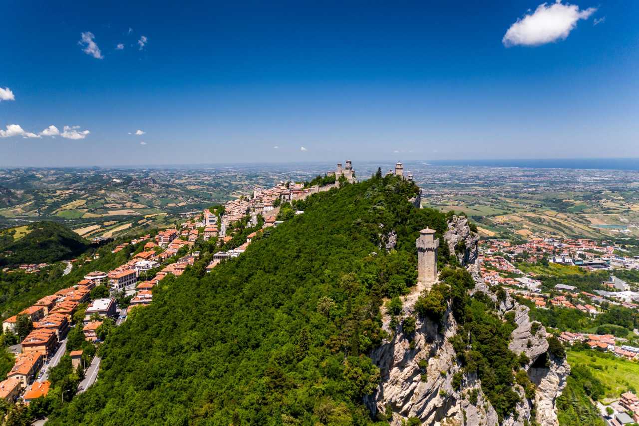 San Marino Befestigungstürme Monte Titano