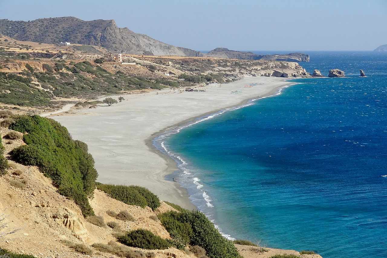 Triopetra Strand Landschaft