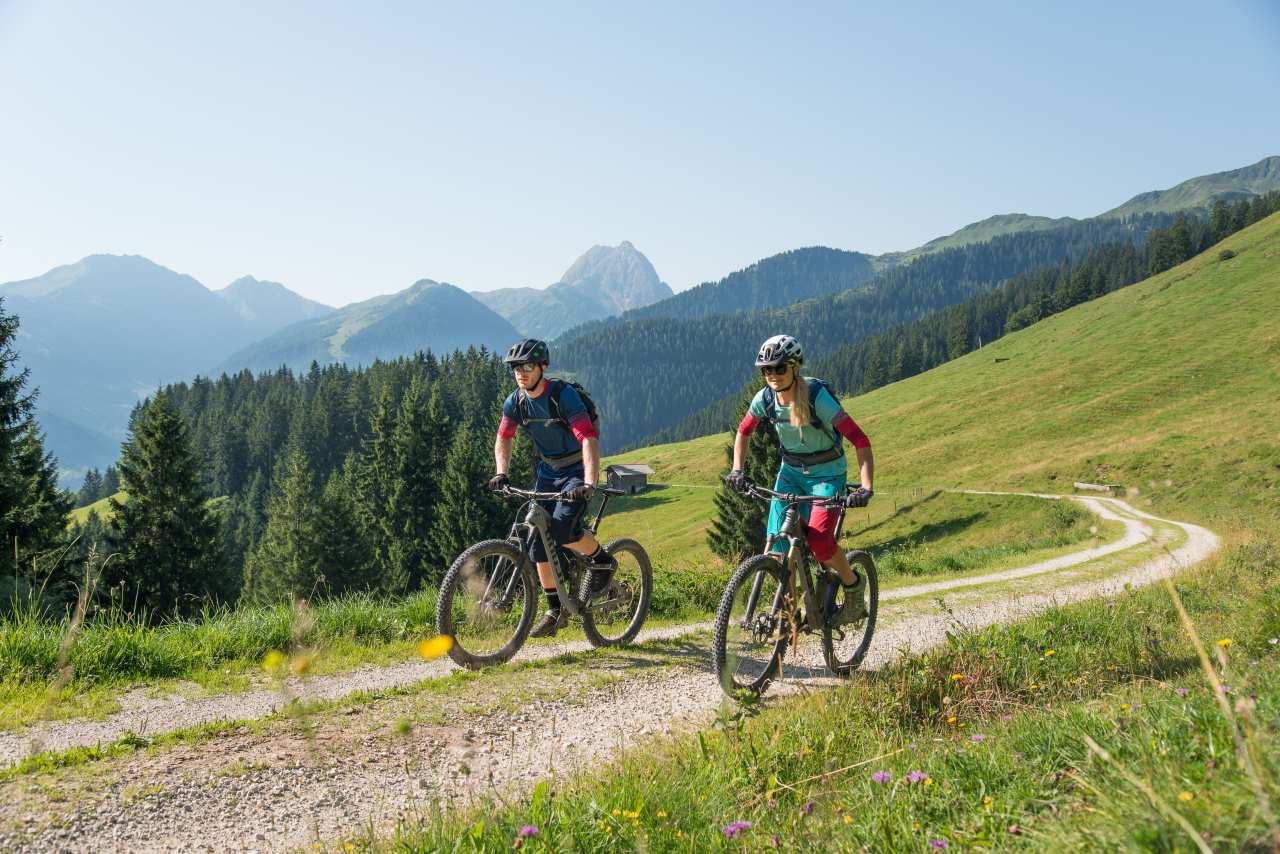 Radeln ohne Gepäck Kitzbüheler Alpen