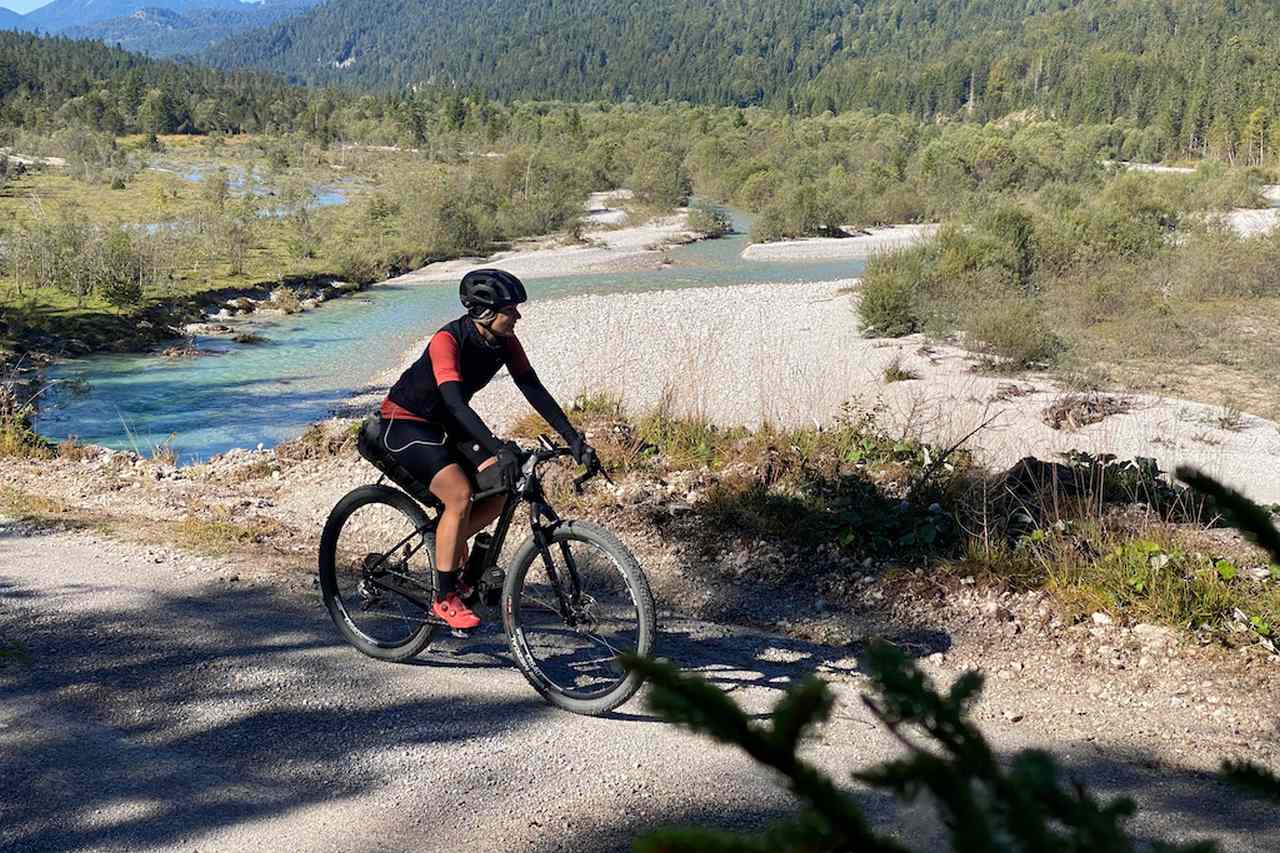 Gravelbiketour entlang Isar