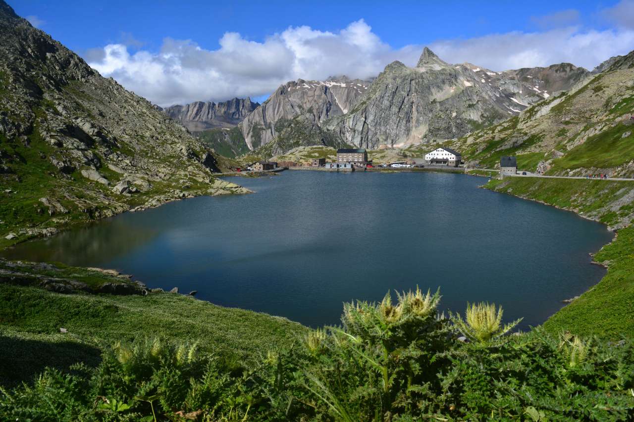 See am Großen Sankt Bernhard Pass