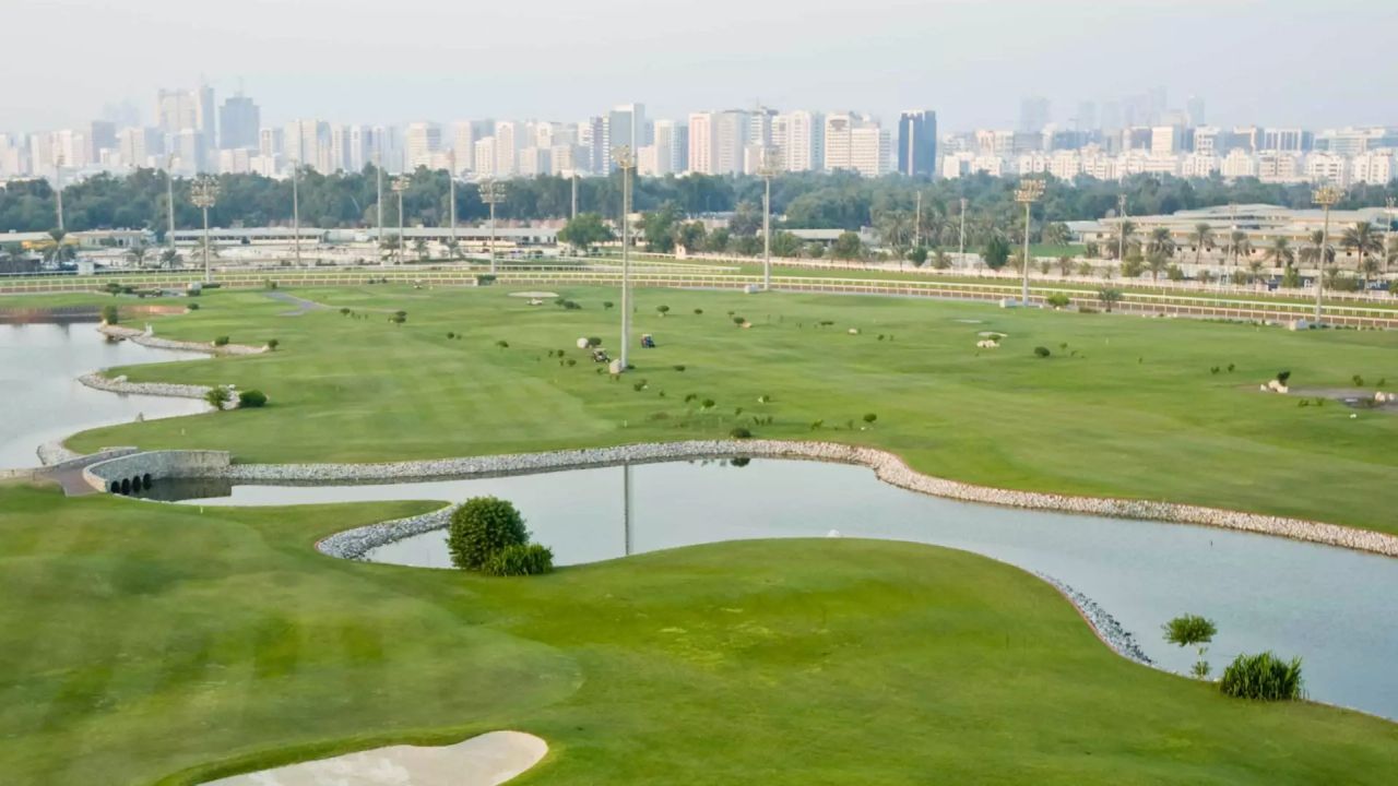 Abu Dhabi City Golf Club Skyline Abu Dhabi