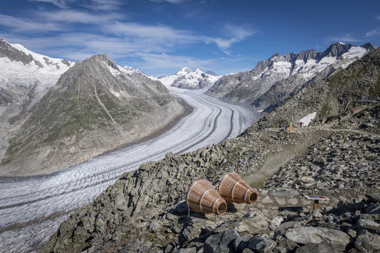 Aletschgletscher im Klimawandel