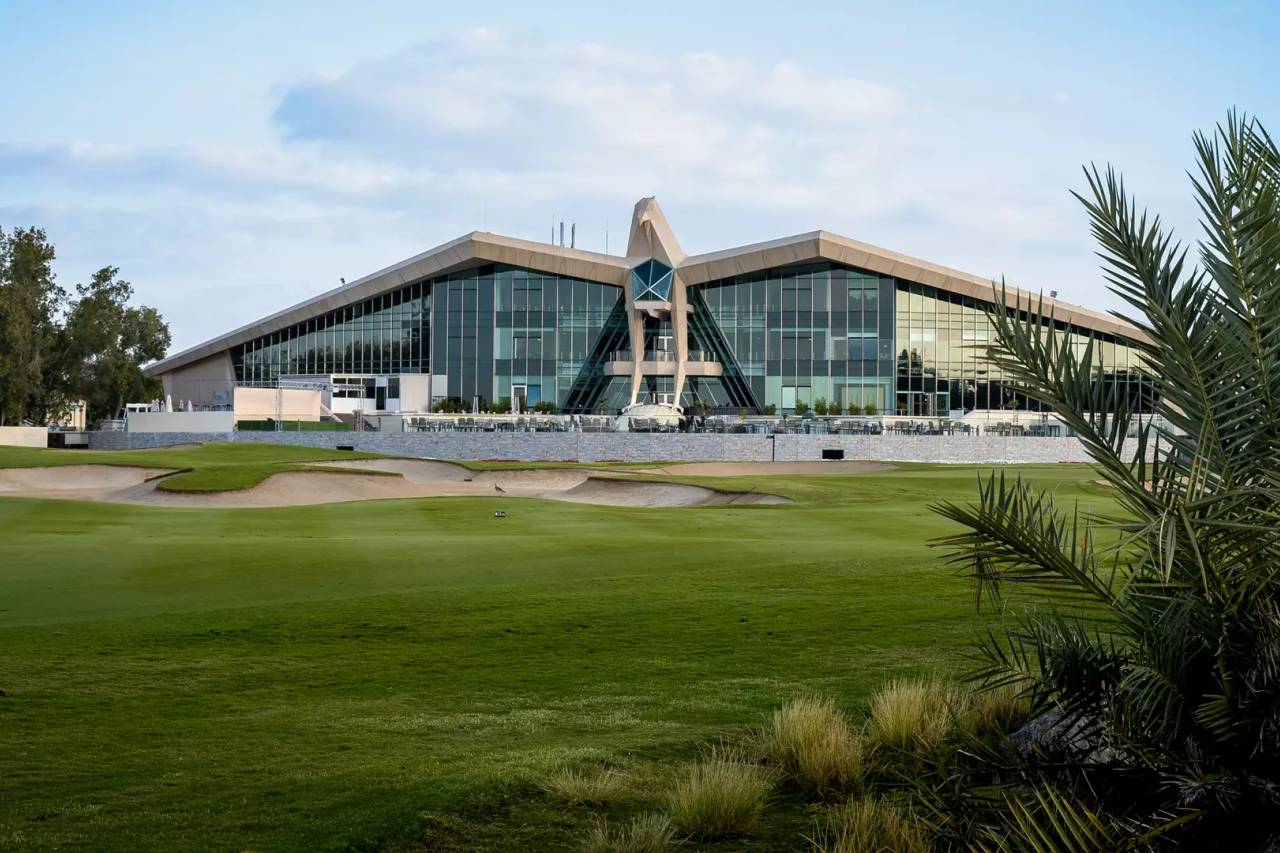 Clubhaus des Abu Dhabi Golf Club