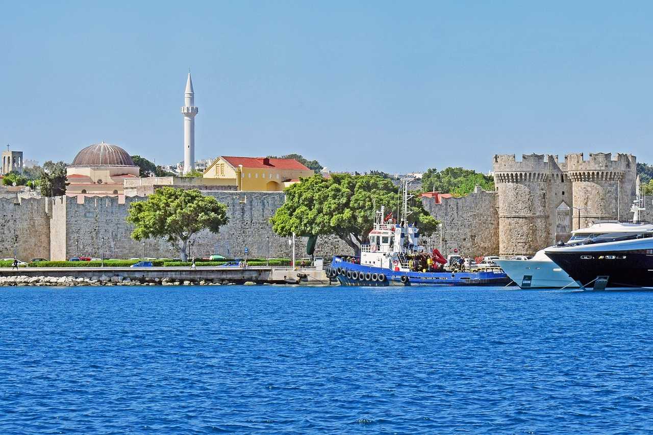 Rhodos-Stadt Hafen