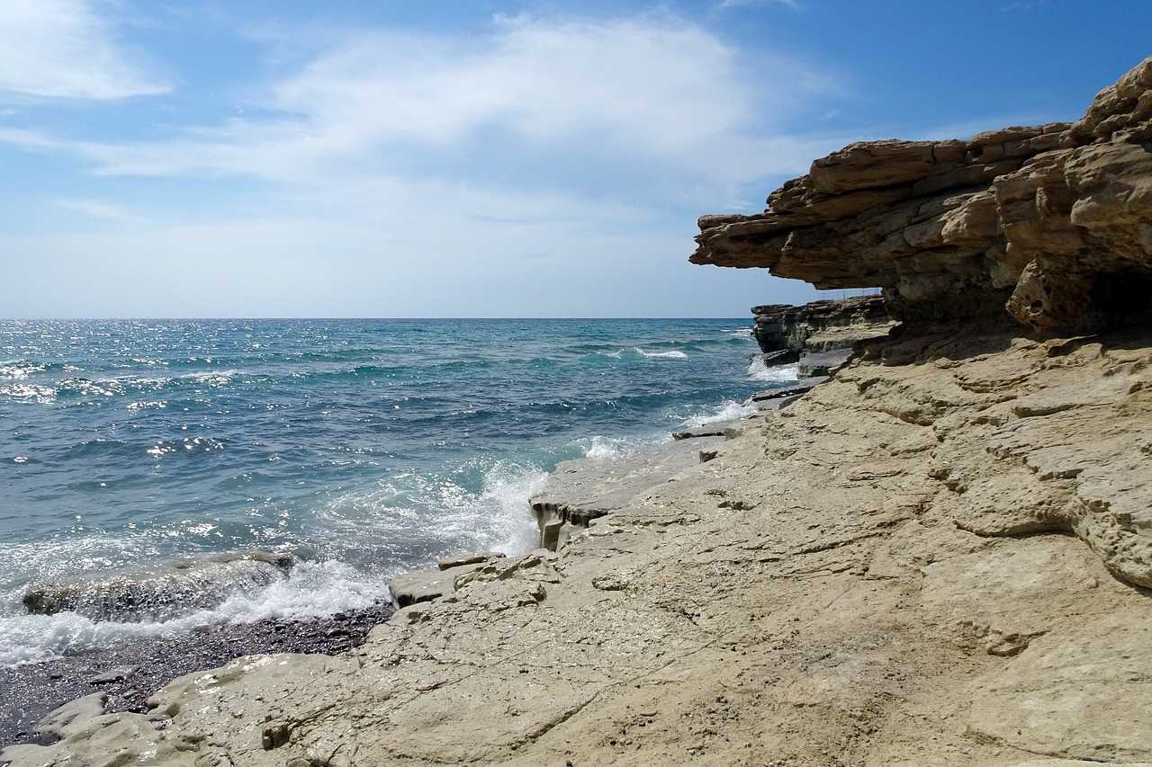 Theologos Beach Rhodos Steinküste