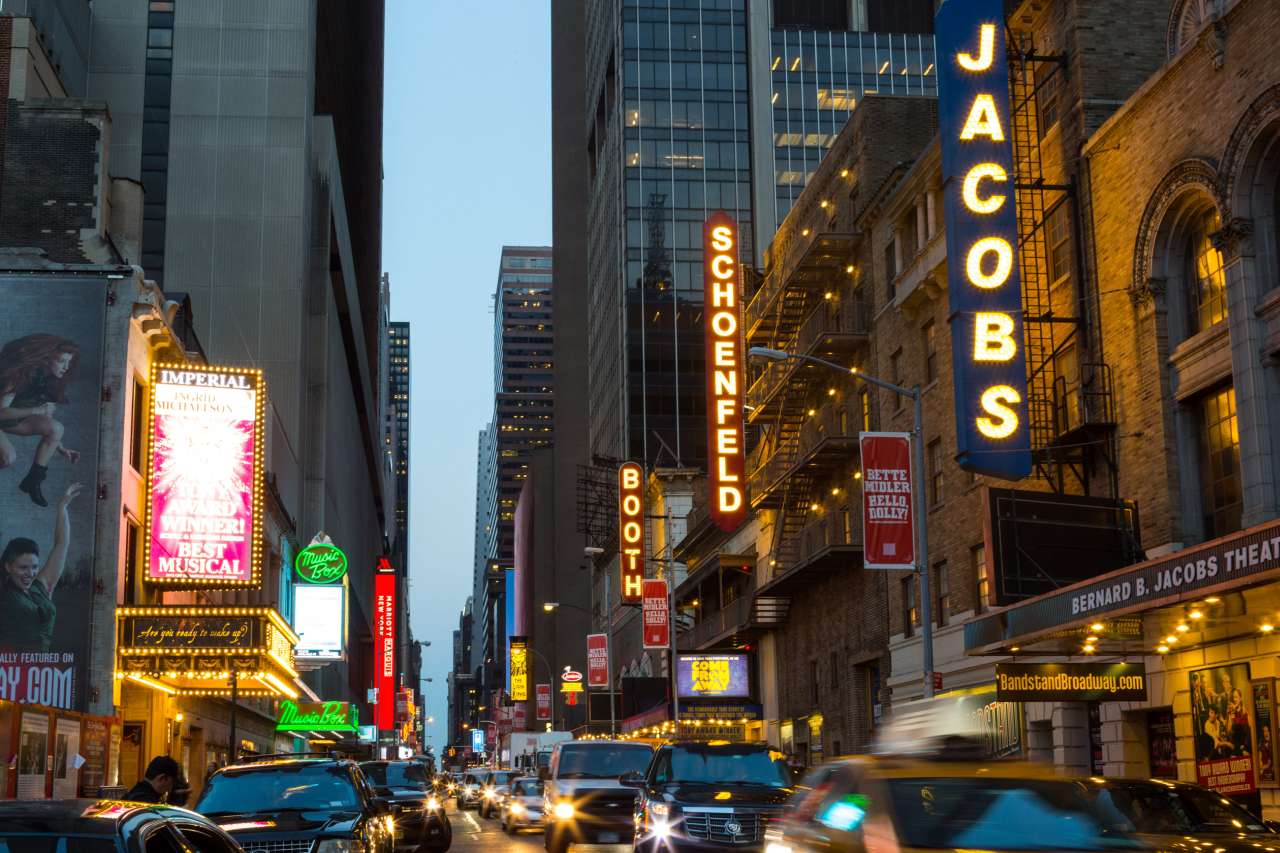 Verkehr auf dem Broadway in New York