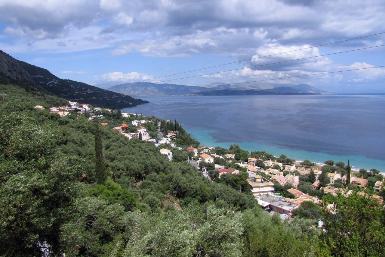 Barbati Nordküste Korfu