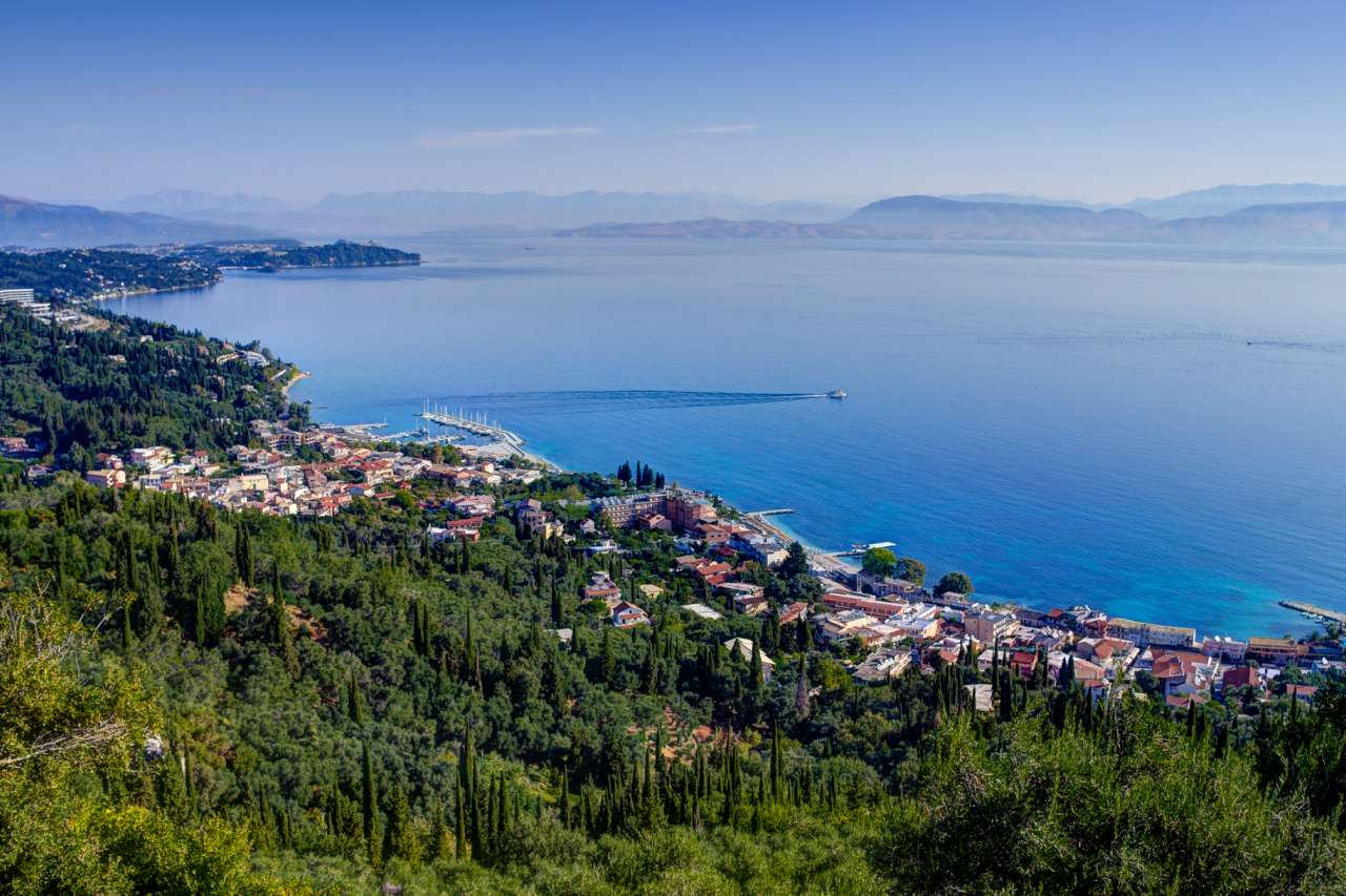 Benitses Ostküste Korfu