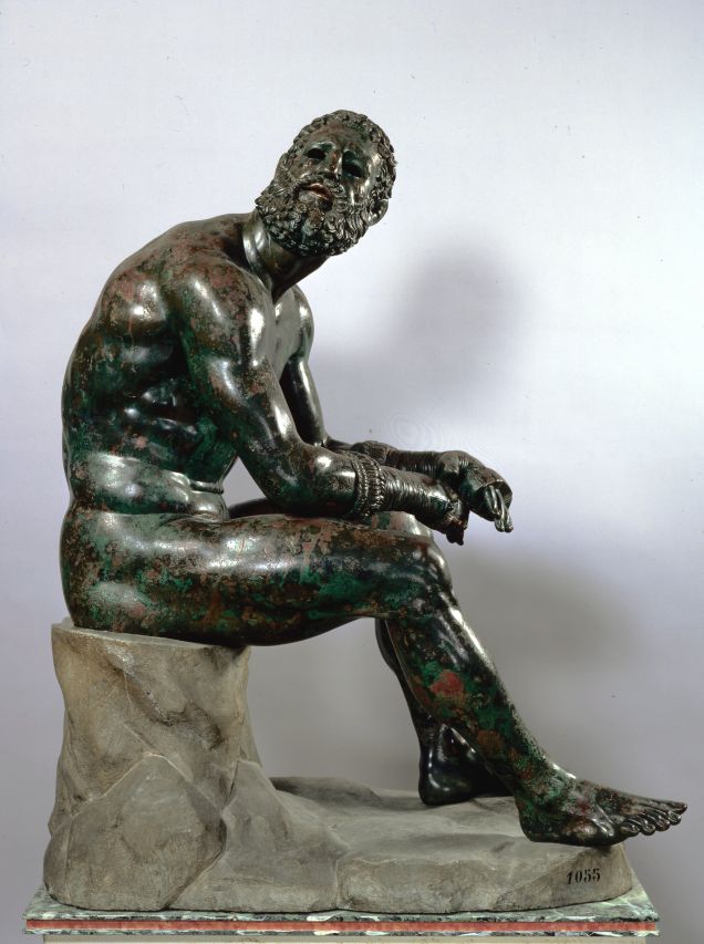 Bronzestatue Der Faustkämpfer