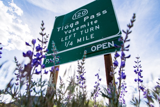 Tioga Pass 2023 geöffnet
