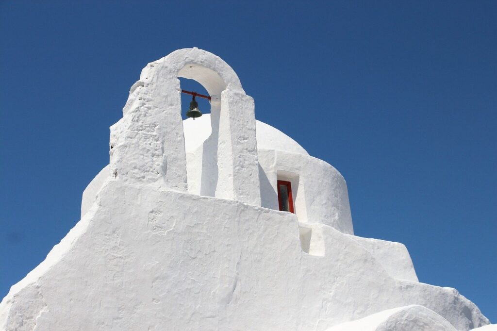Kirchenglocke auf Mykonos