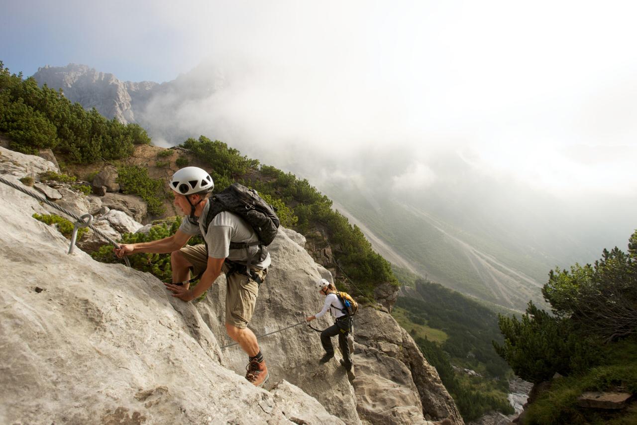 Klettersteig-Urlaub Climbers Paradise Imst