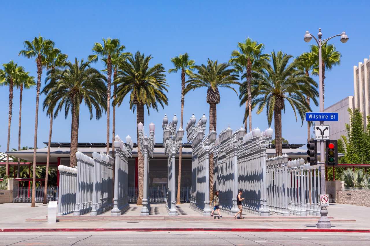 Kunstmuseum LACMA Eingangsbereich