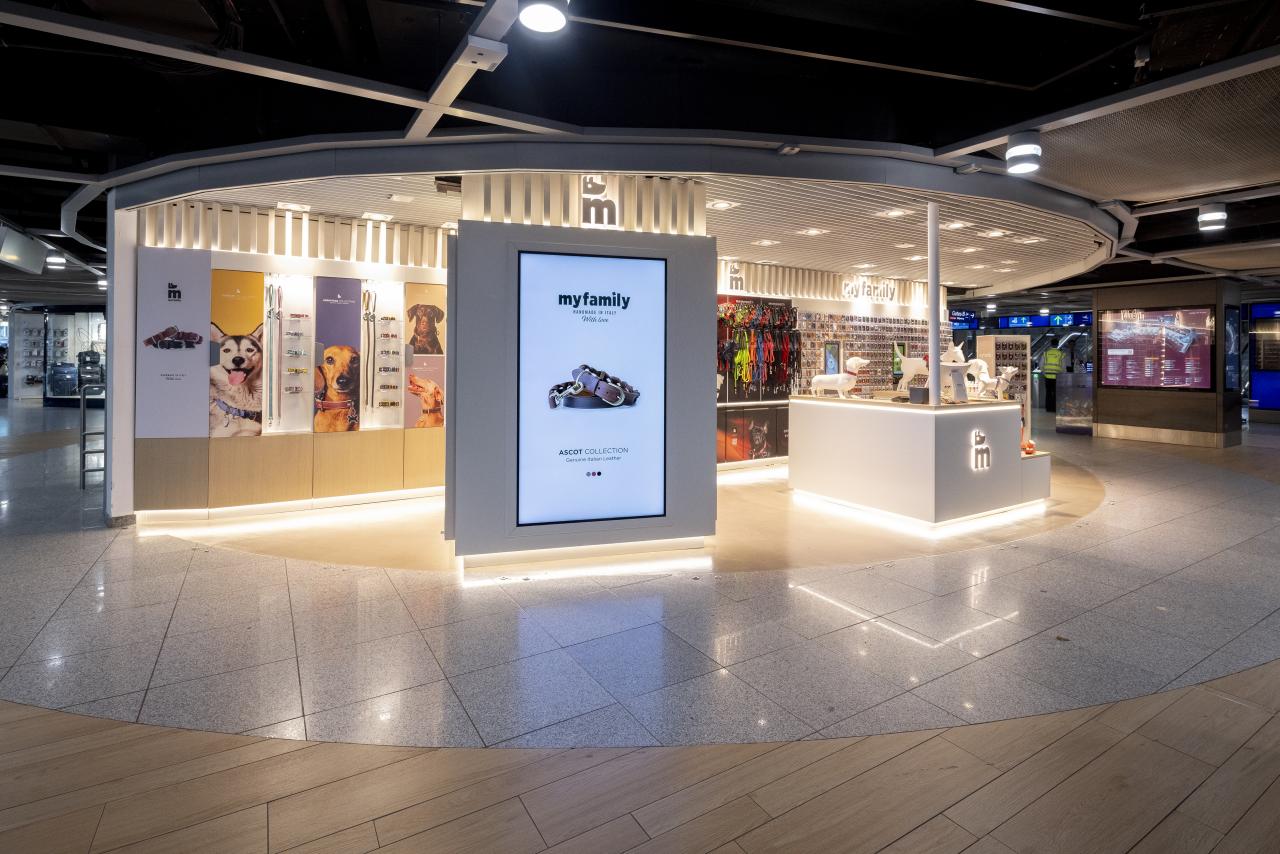 MyFamily Shop im Flughafen Düsseldof