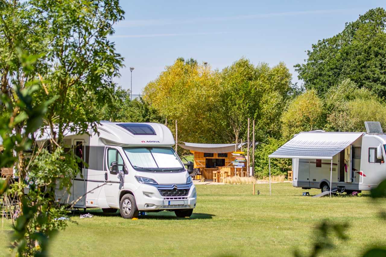 Wohnmobilstellplatz im Resort Fleesensee