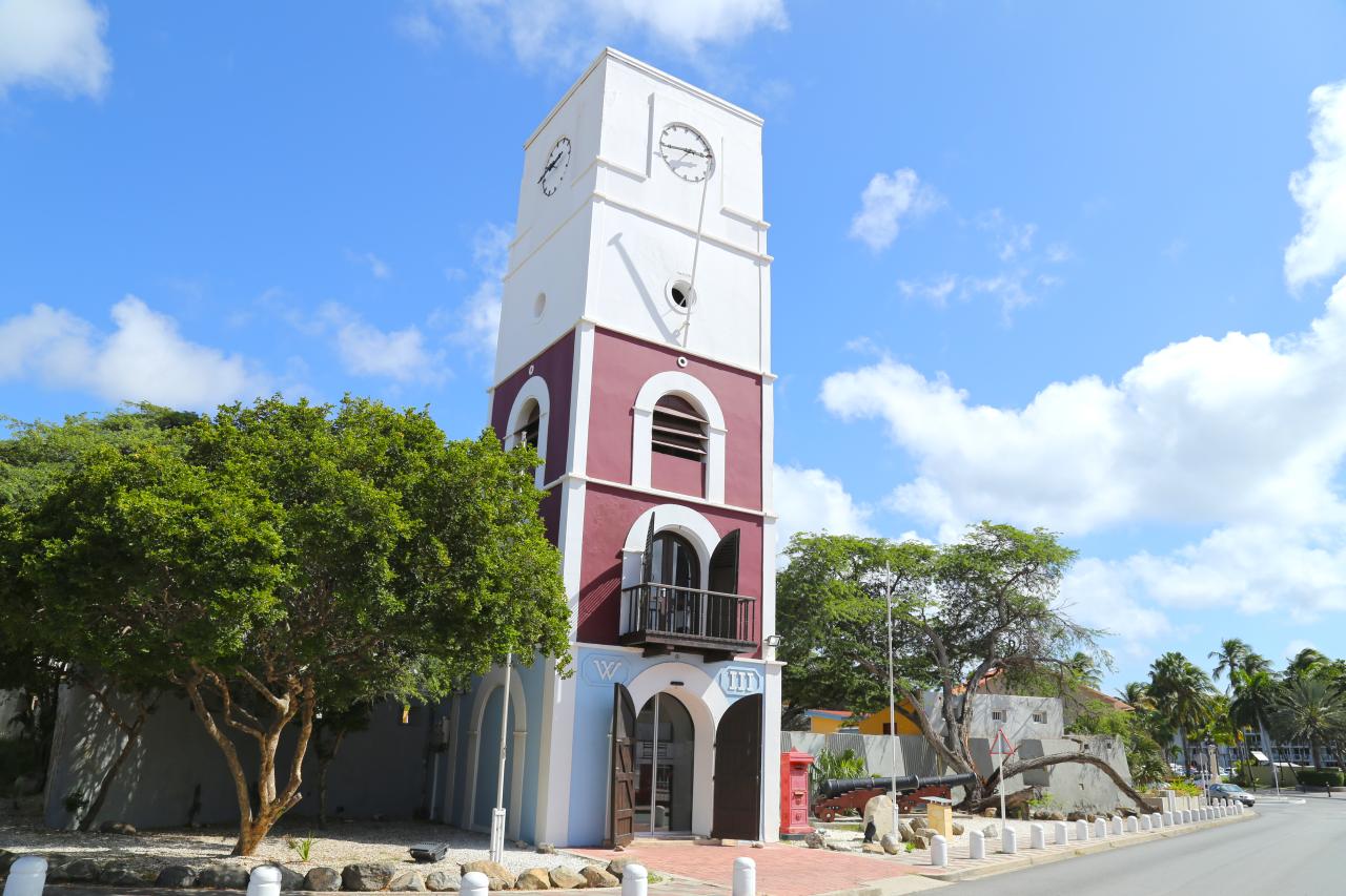 Leuchtturm Fort Zoutman Willem III Aruba
