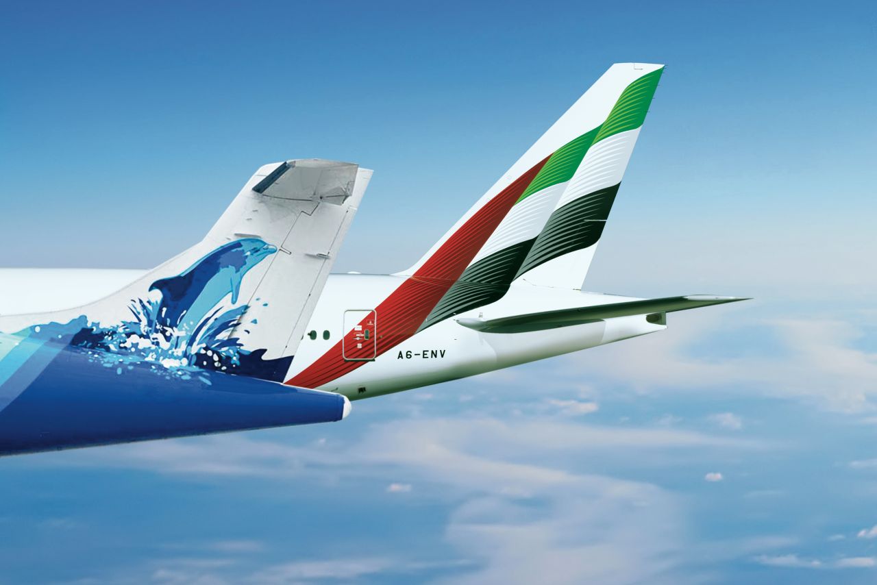 Partnerschaft Emirates und Maldivian
