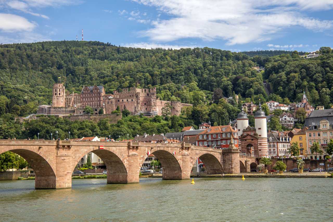 Heidelberg Schloss und Alte Brücke