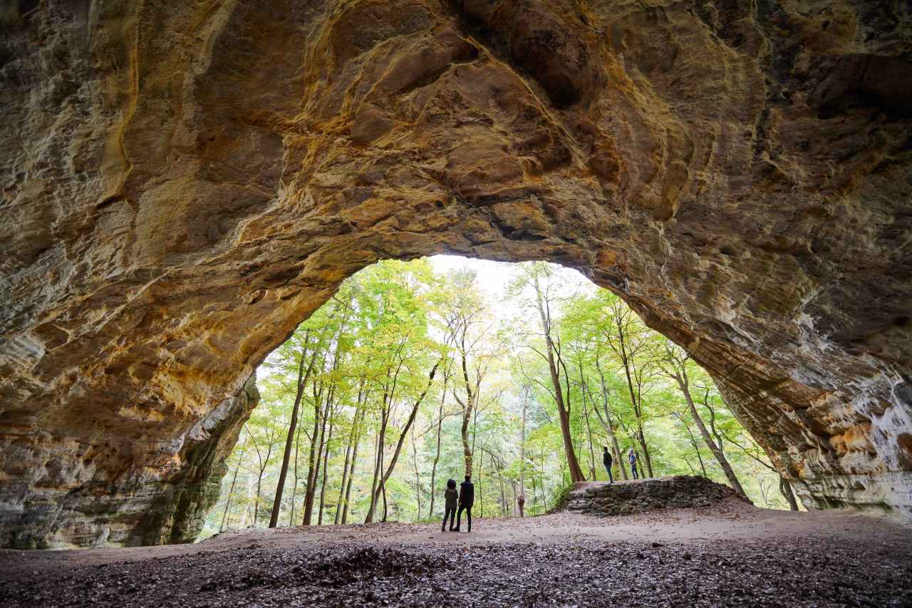 Höhle im Starved Rock State Park