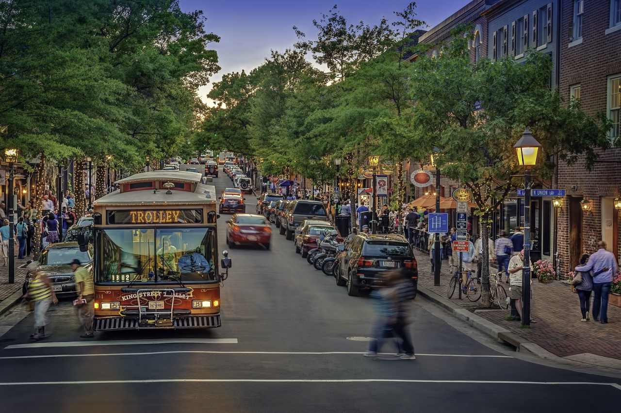 King Street in Alexandria Virginia