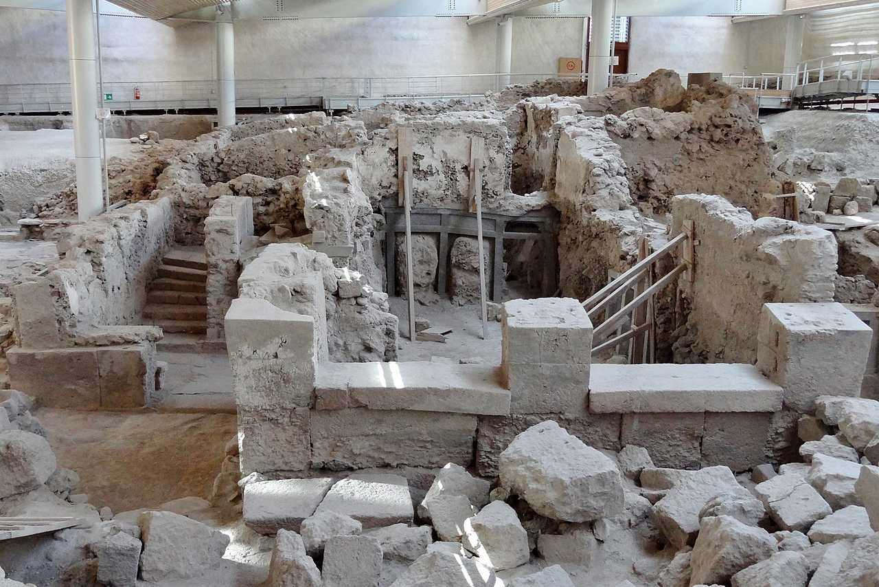 Akrotiri Ausgrabungsstätte